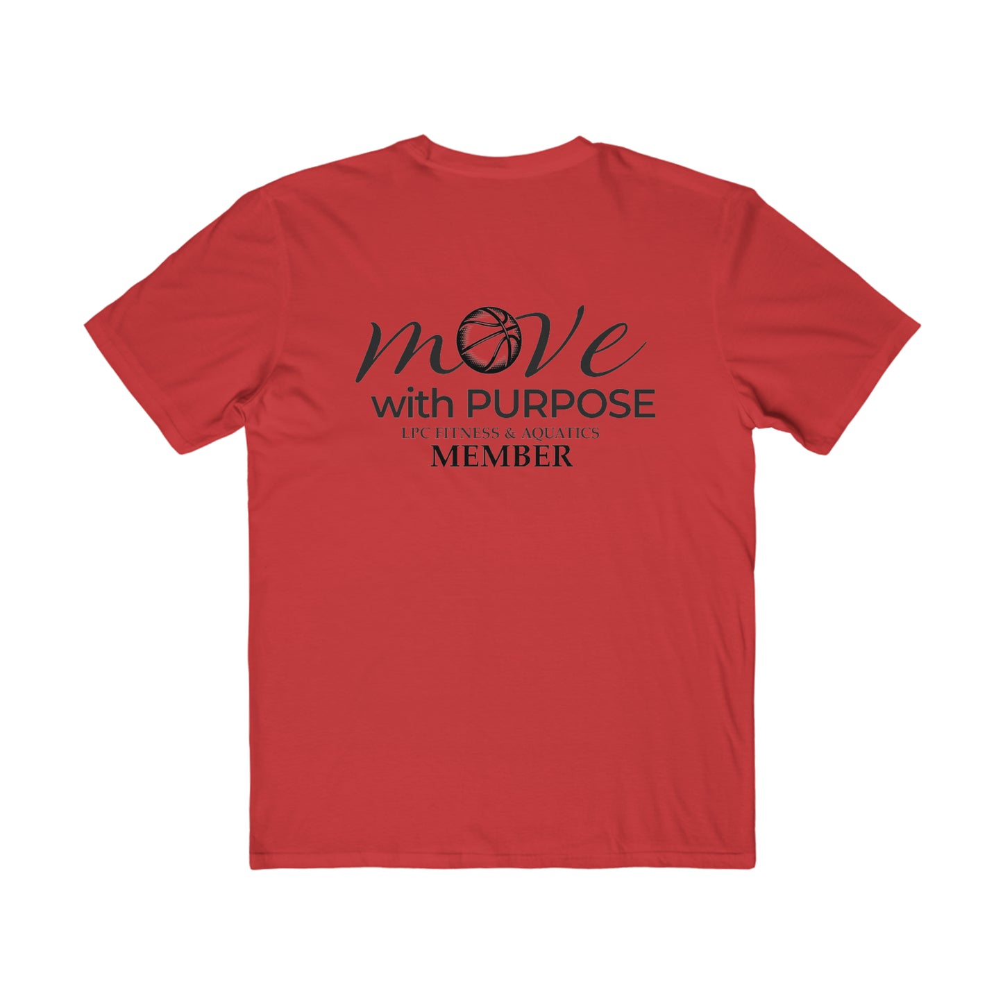 Lelia Patterson Center Move With Purpose Basketball T-Shirt