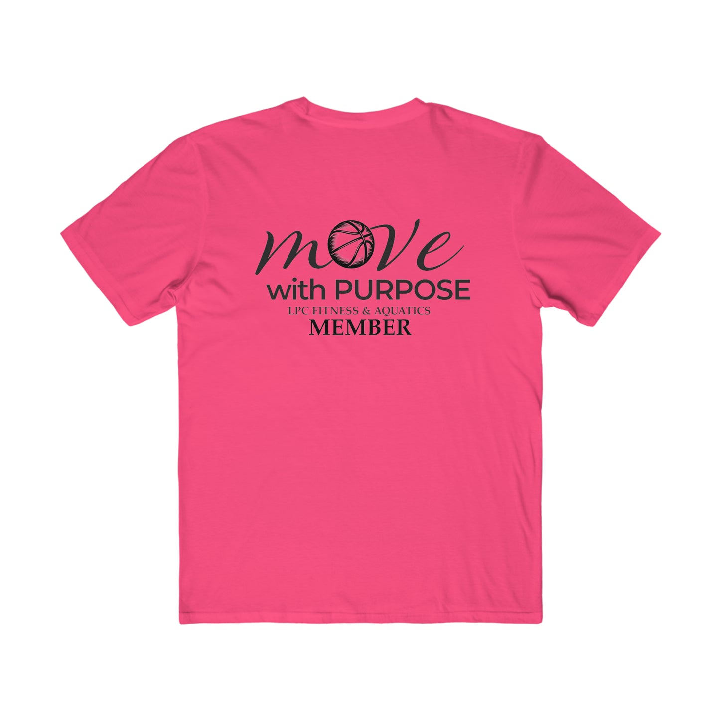 Lelia Patterson Center Move With Purpose Basketball T-Shirt