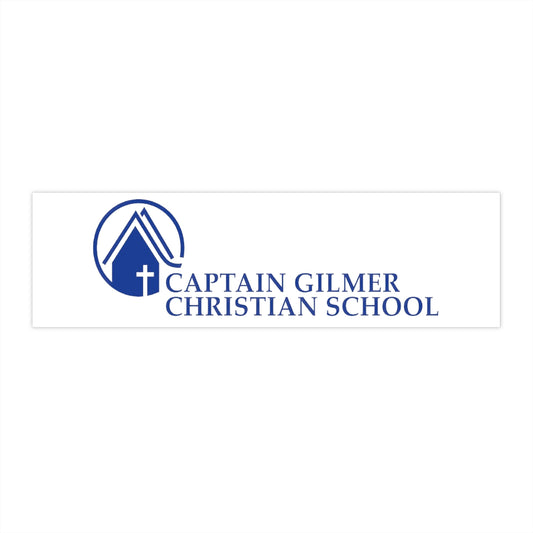 Captain Gilmer Christian School Bumper Sticker