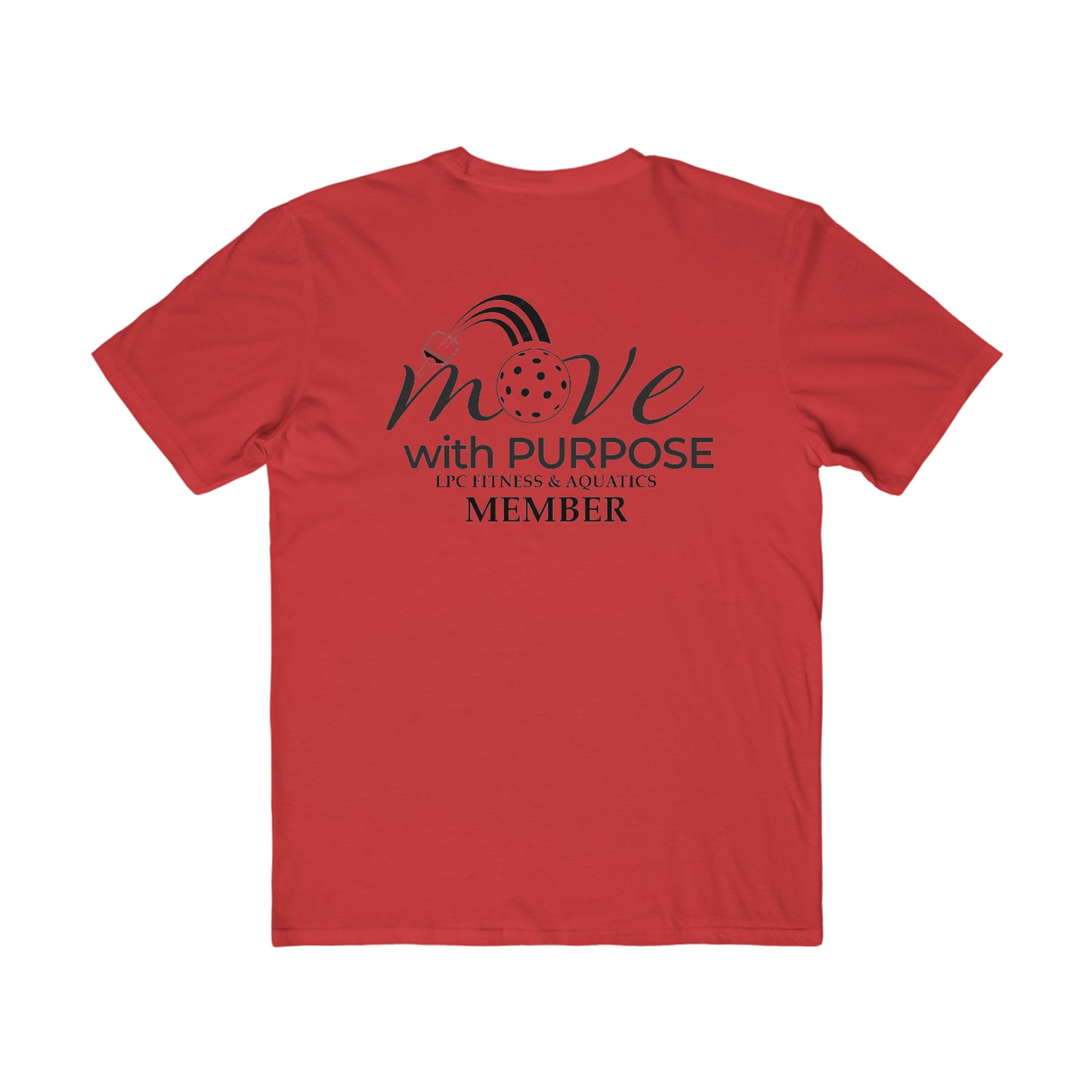 Lelia Patterson Center Move With Purpose Pickleball T-Shirt