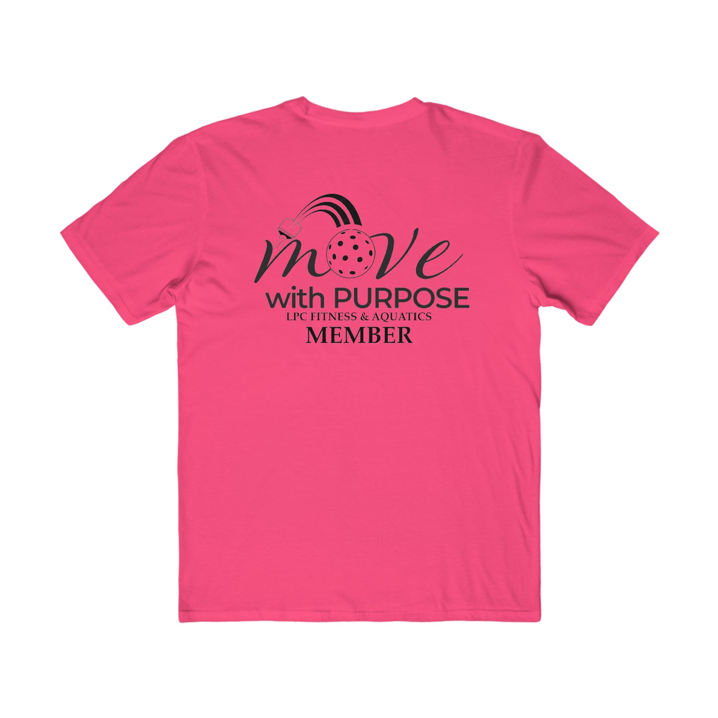 Lelia Patterson Center Move With Purpose Pickleball T-Shirt