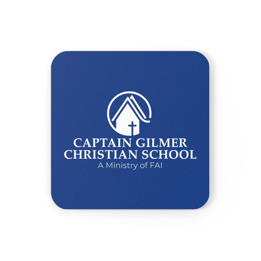 Captain Gilmer Christian School Coaster