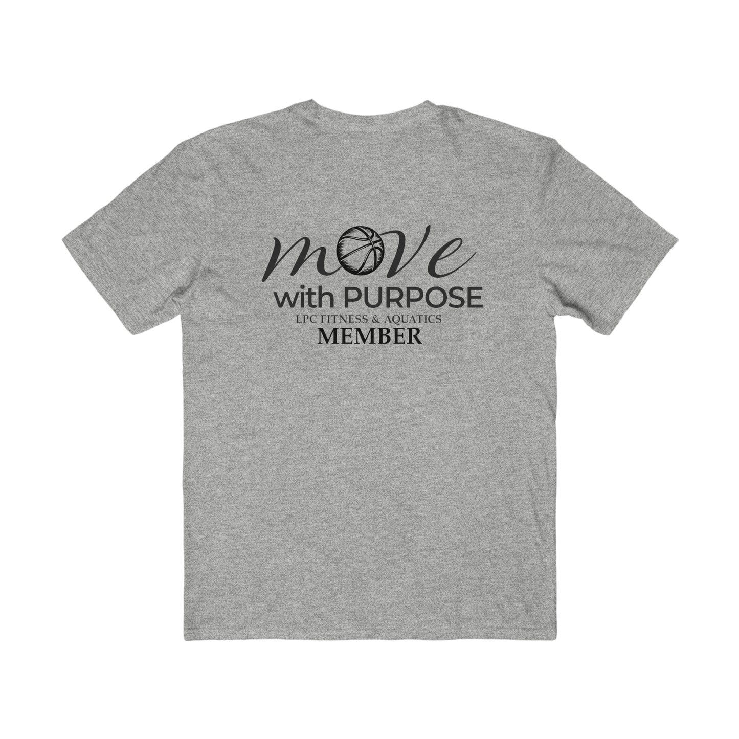 Lelia Patterson Center Move With Purpose Basketball T-Shirt