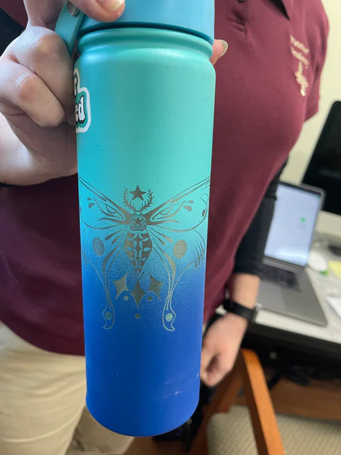 Custom Engraved Water Bottle