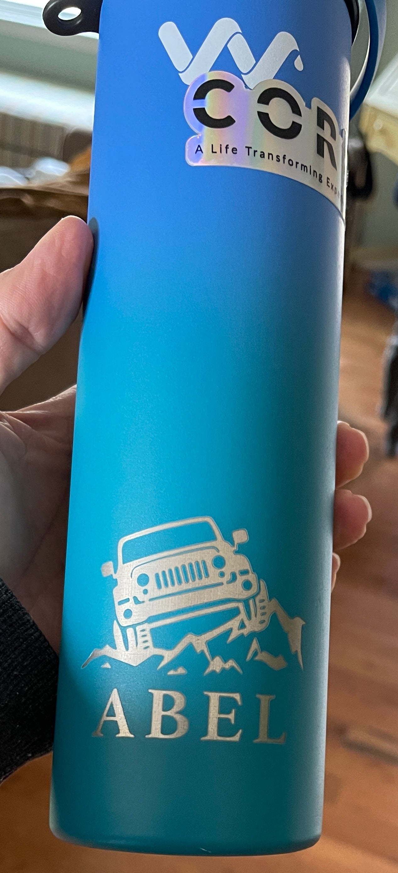 Custom Engraved Water Bottle